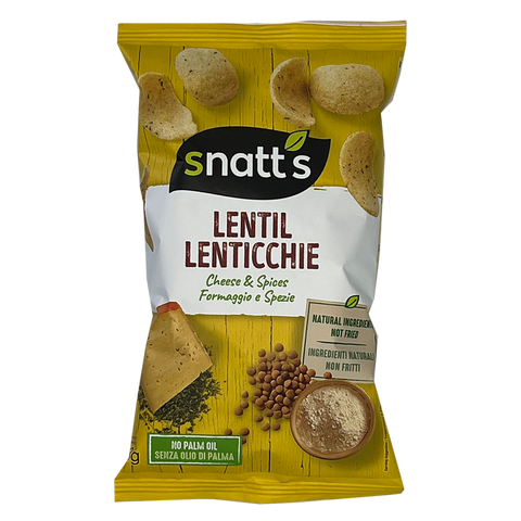 Snatt's Lentil Cheese & Herbs Chips