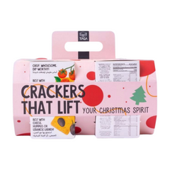 Taqa Crackers Christmas Bundle Of 4 Ros,Tom,Oli,Zaatar