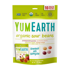 Yum Earth Organic Sour Beans  Bag