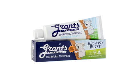 Grants Kids Natural Blueberry Toothpaste