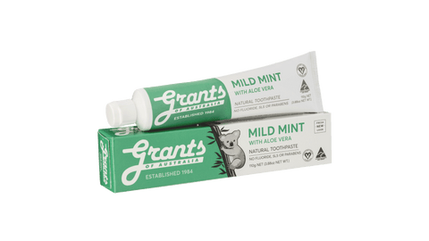 Grants No Fluoride Mild Mint Toothpaste